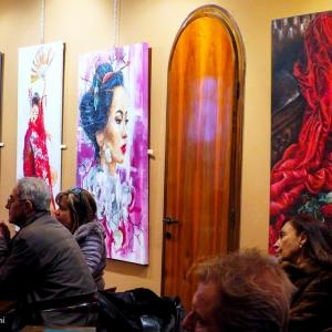 ARTISTANTE EVENT AND SCULPTURES AL CLUB MERIDIANA 