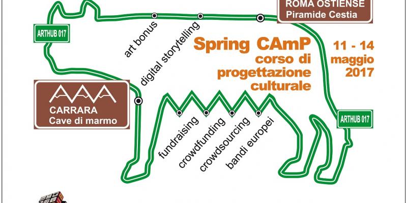 Spring CAmP - corso di progettazione culturale, Roma 11-14 maggio 2017
