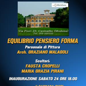 ULTIMA MOSTRA ALLA MERIDIANA di MODENA ..poi pausa estiva.