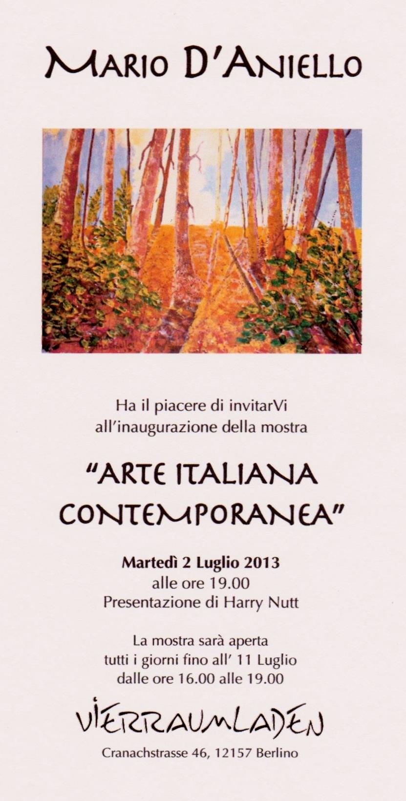 "ARTE  ITALIANA  CONTEMPORANEA"