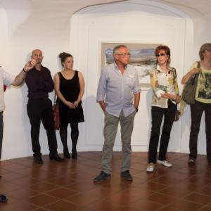 Presentazione del maestro ANTONIO PEDRETTI  a Bibbiano (RE)