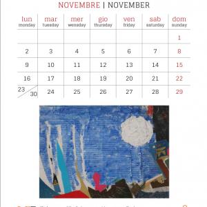 Presentation of desk calendar 2015 of Piero Lerda