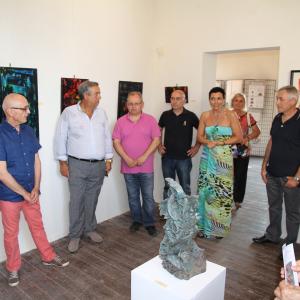 EFFETTO ACQUA, ACQUERELLI E SCULTURE A PALAZZO DUCALE