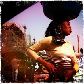 Girl at the market, Bamako