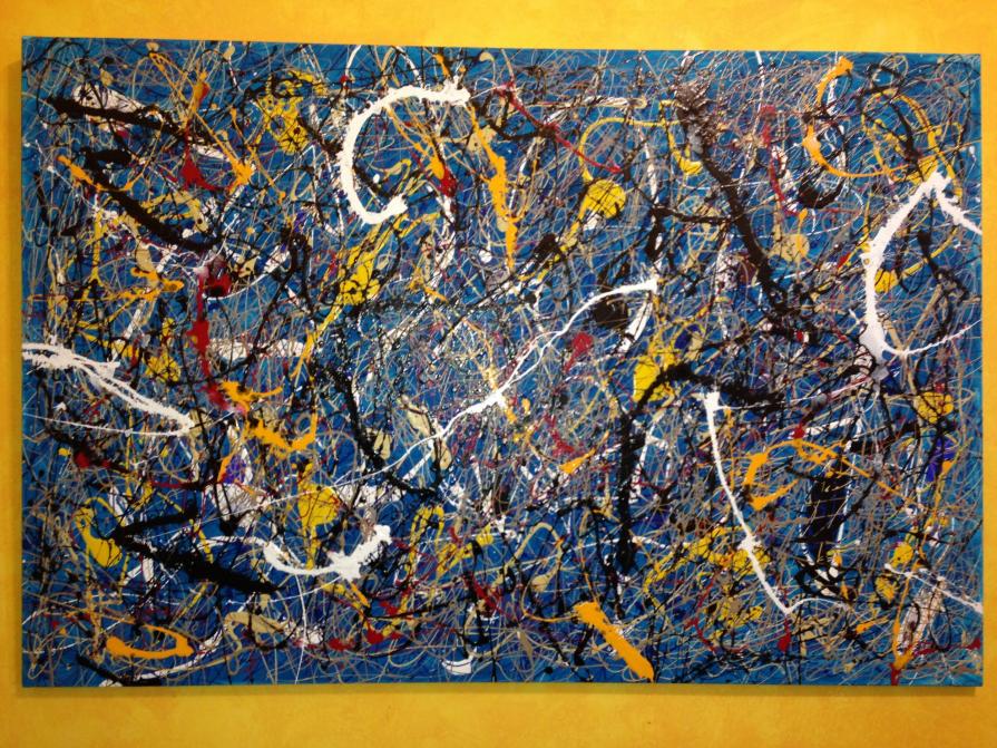 The sea by Wassily Kandinsky