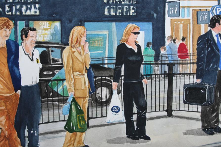 Shopping Brompton Road (detail)