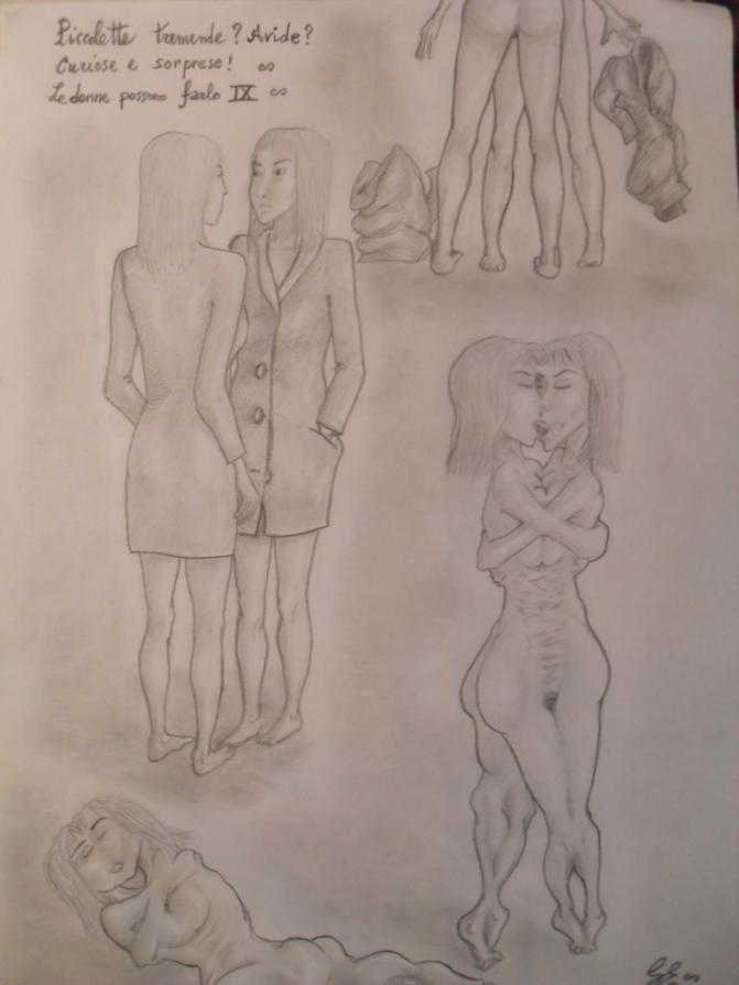 Piccolette tremende... Avide... Curiose e sorprese - Le donne possono farlo IX