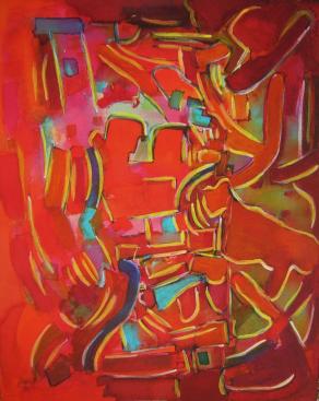 Quasi tutto roso ma della torre c'è una belle vista