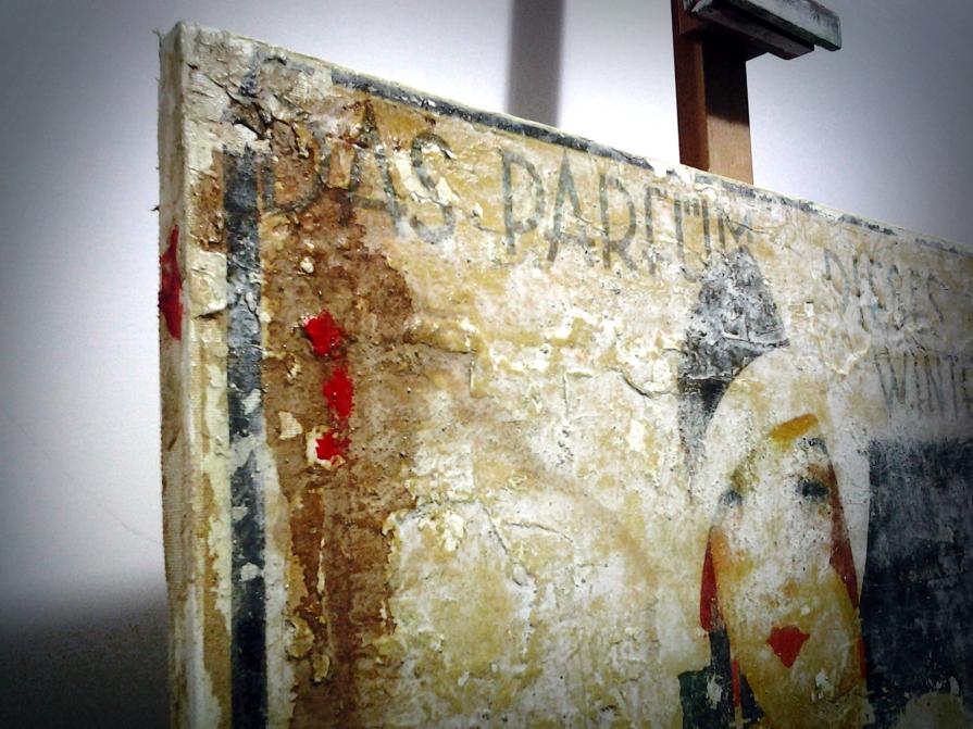  dettaglio - VOGUE presentazione profumo 1927 - serie locandine vintage