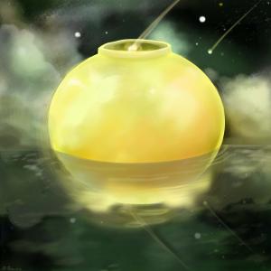 Lunar Maria Lee-An - The Moon Jar - Golden Edition,Starry Gold,dipped