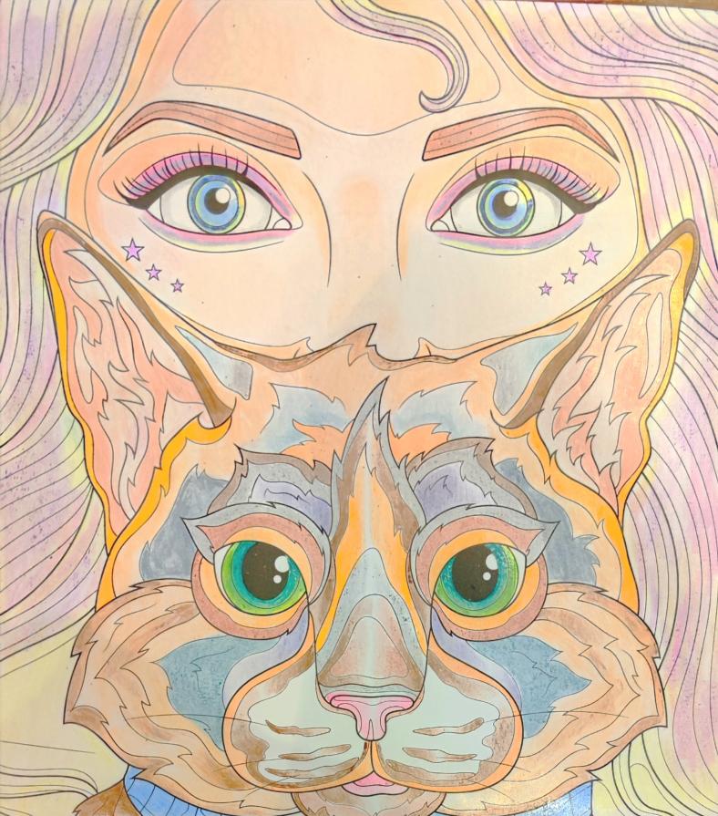 i gatti ci insegnano a vivere...!!!❤️❤️❤️