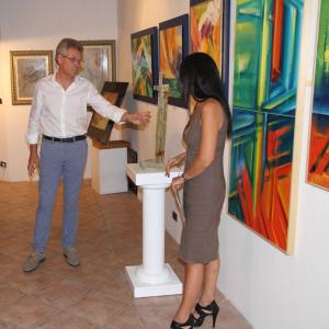 ABSTRACTA IN GALLERIA ARTEARTE.