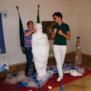 la performance di  Rosa Didonna“Viaggio di una Geisha e la ritrovata Sibilla”