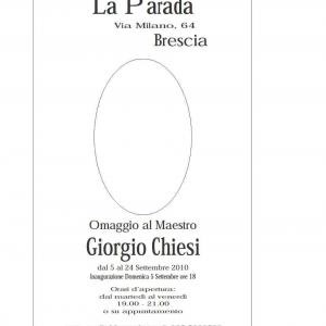 Omaggio al Maestro Giorgio Chiesi