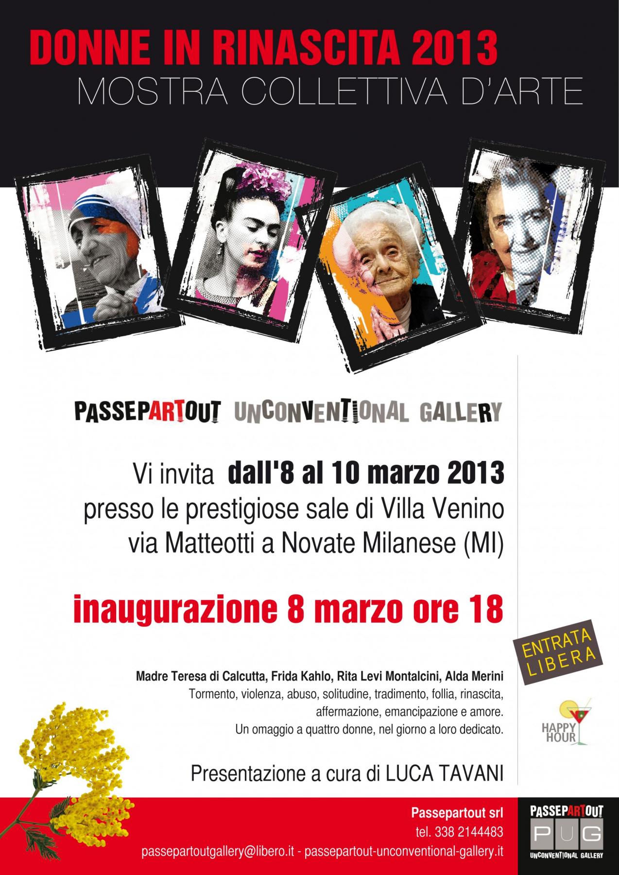 CONCORSO DONNE IN RINASCITA