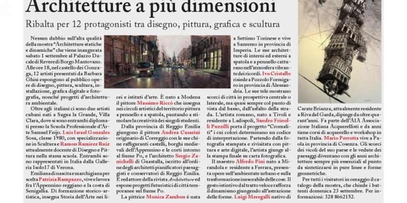 ARCHITETTURE STATICHE E DINAMICHE A PALAZZO DUCALE ARCHITETTURE STATICHE E DINAMICHE A PALAZZO DUCALE