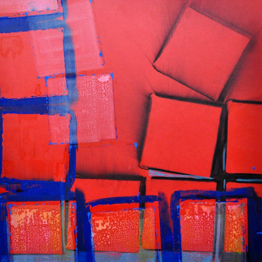 MOVI-RIQUADRI  in rosso