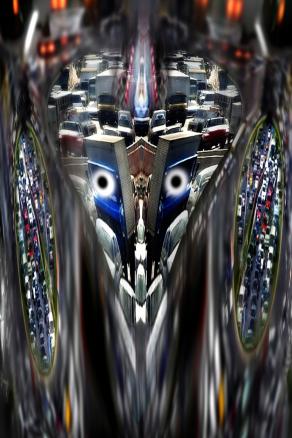 gira la regina delle nostre citta' nelle notti globali.