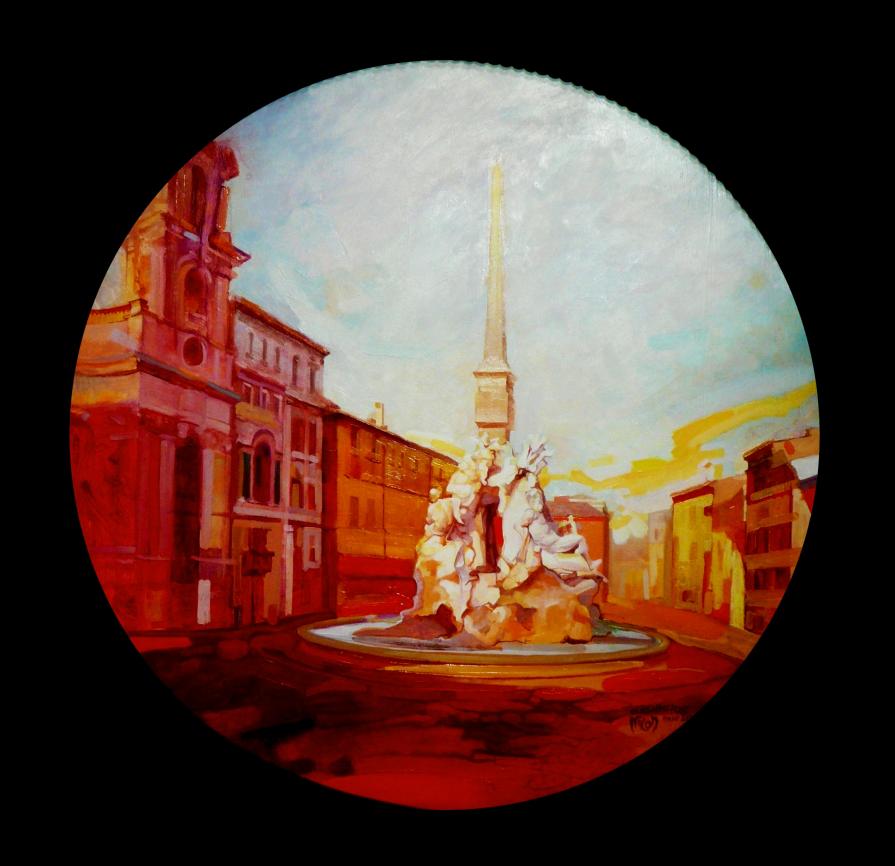 Piazza Navona, Fontana dei Quatro Fiumi