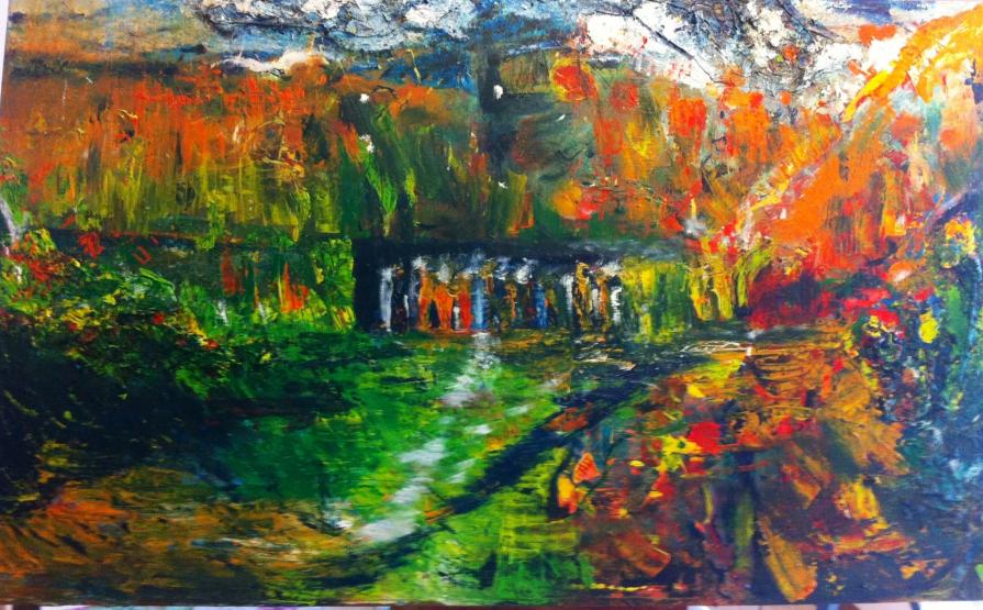 Tramondo sulle lande 