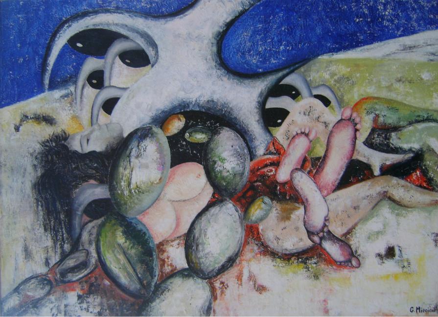 Dietro i fichi d'india