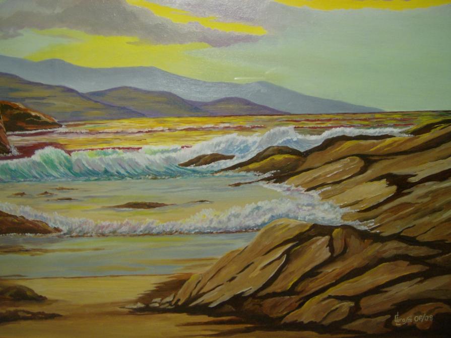 LG 0031 - Scogliera al tramonto - Sardegna