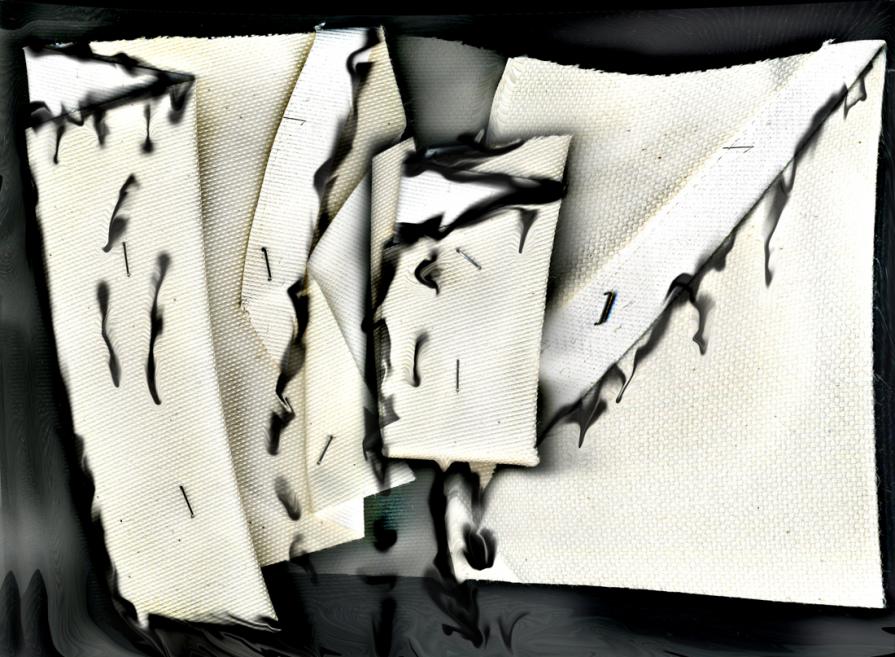 spremi il bianco ne fuoriuscira una fontana di nero.