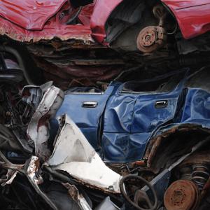 Demise of a blue Ford