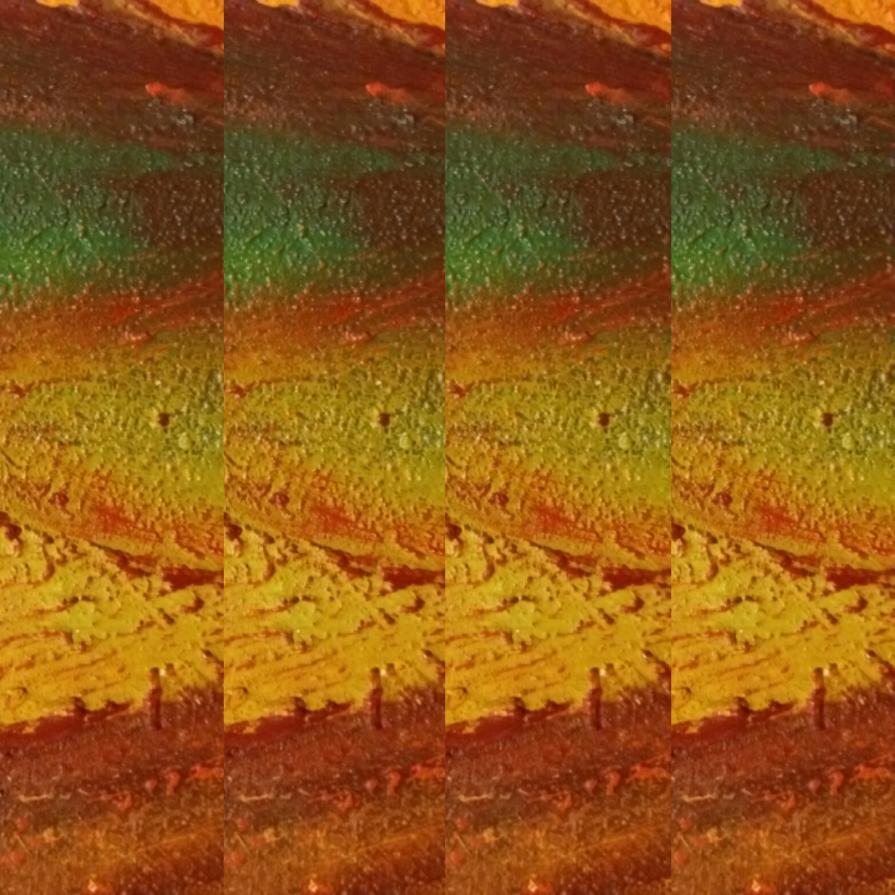 deserto di sale  pollittico  4   elaborazione  grafica   stampa digitale 