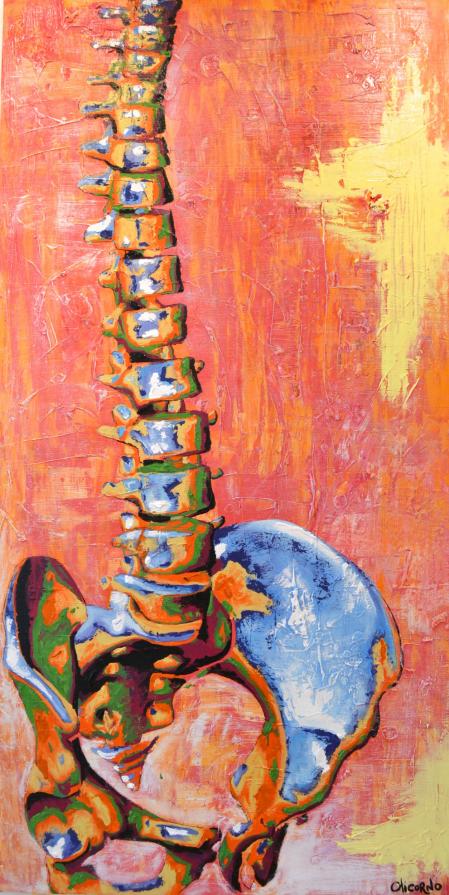 Standing Up #2, from the Bones series