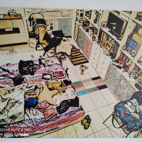 My daughter's untidy room in Bari
