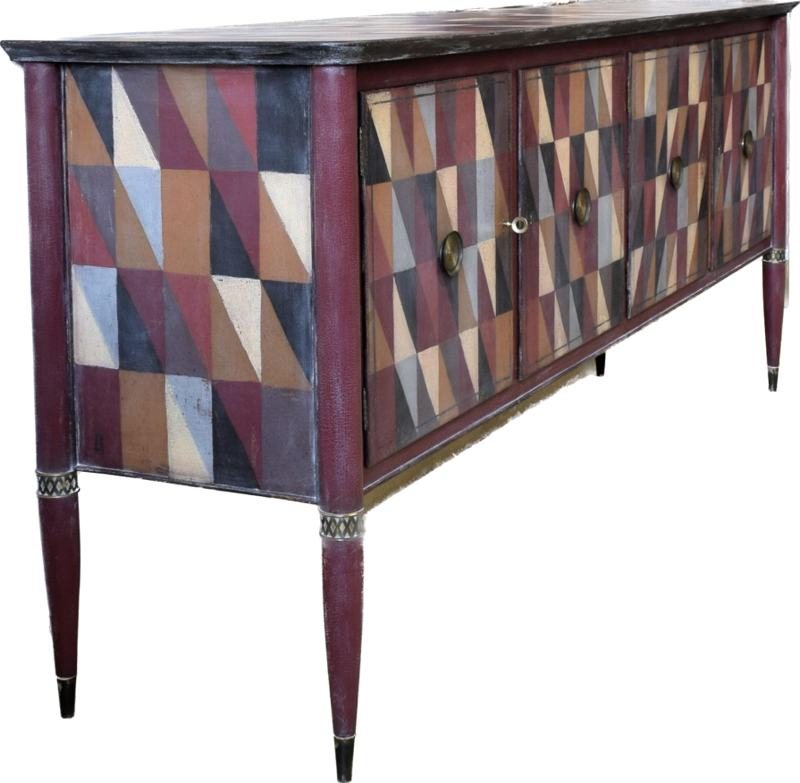 [GLIARLECCHINO] - Pittura su legno