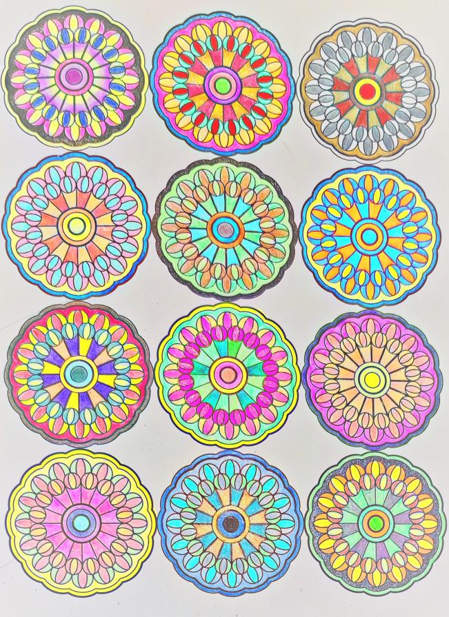 Oggi la primavera sparge tutti i suoi colori...!!!