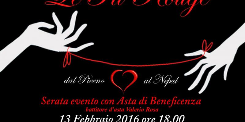 Le Fil Rouge - Asta di Beneficenza per il Nepal