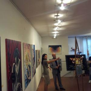 DOPPIO VERNISSAGE A CORTE ISOLANI (BOLOGNA)