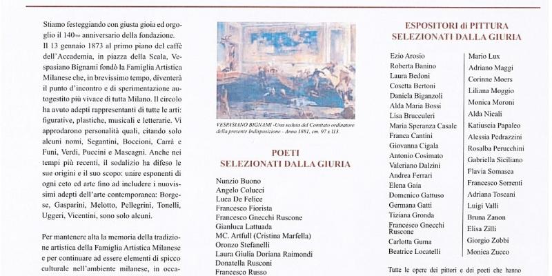 Famiglia Artistica Milanese Famiglia Artistica Milanese