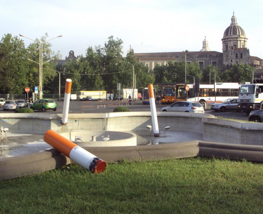 Fontane posacenere di Catania