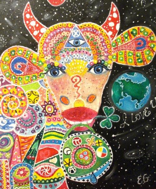 The glorious cow The glorious cow