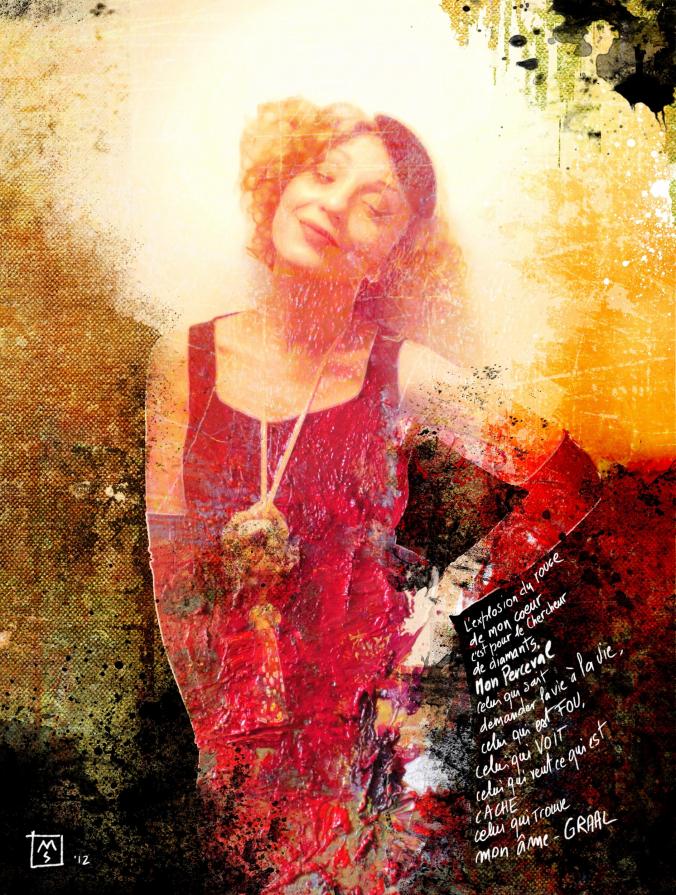 La dame au coeur rouge La dame au coeur rouge