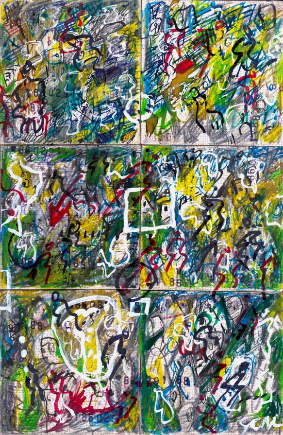 polittico ( 6 di 9 tessere)