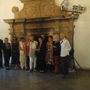 Art exhibition - The Golden Line in Sucha Beskidzka Art Gallery Castle