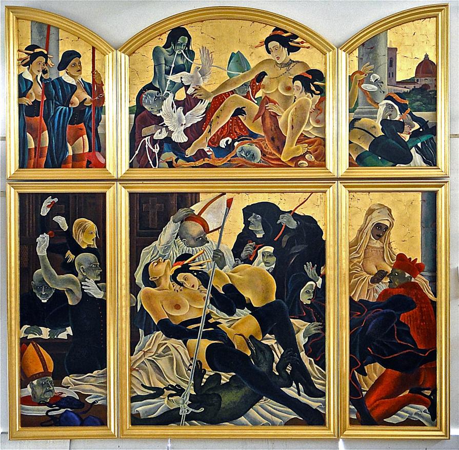 The Cloisters Last Supper/Madonna and Geisha Pieta