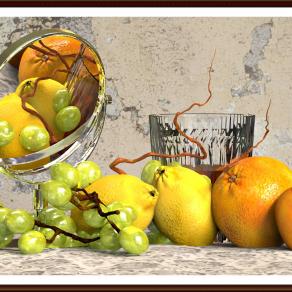 Natura Morta 14 ( virtuale 3D)