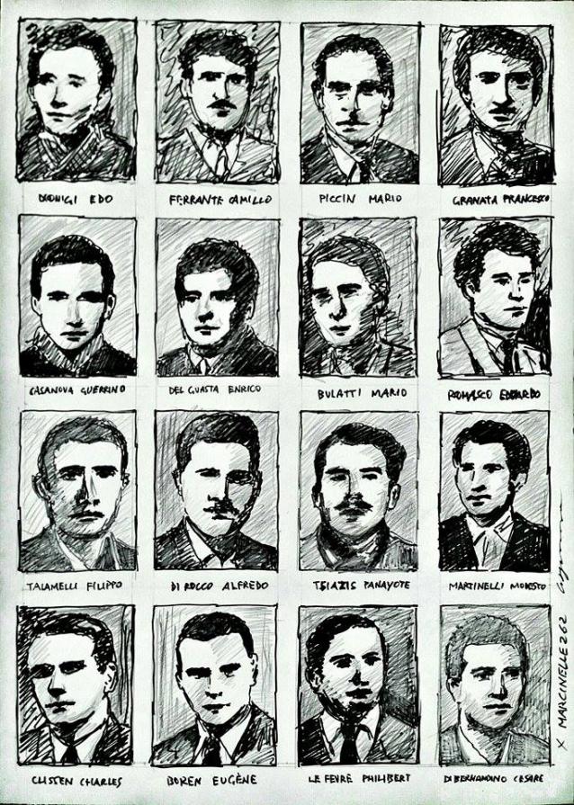 Bozzetto per la mostra MARCINELLE262