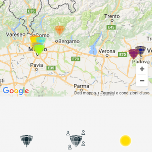 APP see emotions on world map