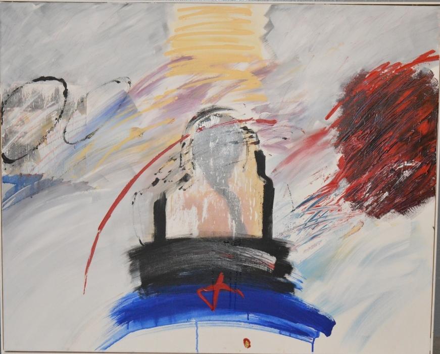 Bertrand Vogel - Abstract- olio su tela - 100 x 80 Bertrand Vogel - Abstract- olio su tela - 100 x 80