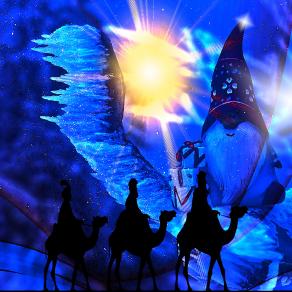 Una luce vermiglia risplende ne la pia notte...!!!