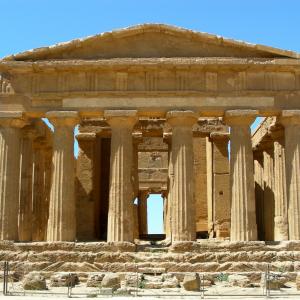 Italia. Sicilia, Agrigento solare