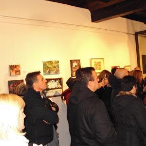 MA QUANTA GENTE C'ERA A QUEST'EVENTO! Regal-Arte 12 artisti in mostra a Mantova.