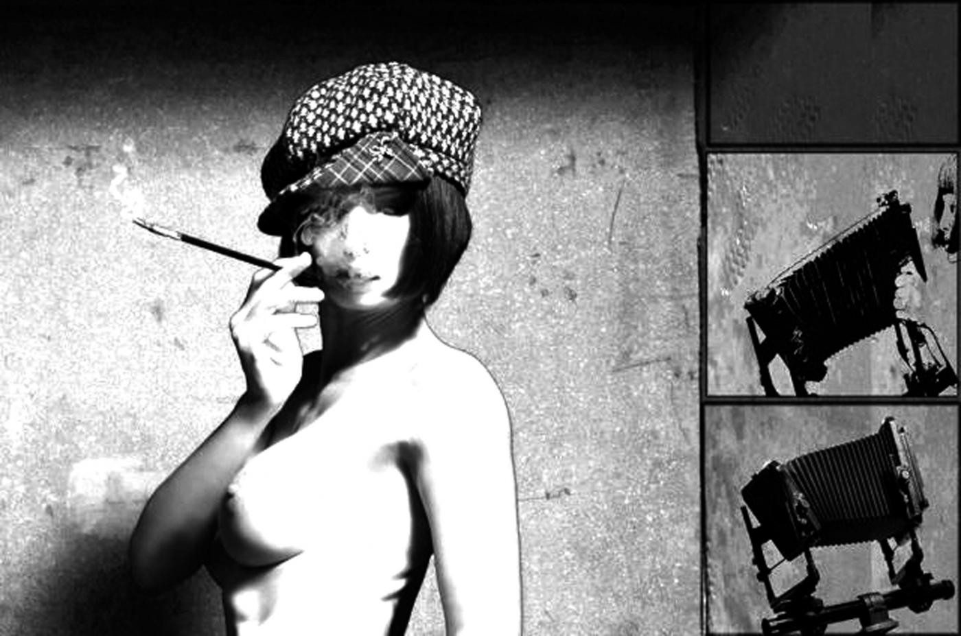 MAD ON PAPER fotografia  “Sulla scala rossa de La Feltrinelli” Guido Ricci “Valentina Digital Transfiguration” La fotografia incontra il fumetto